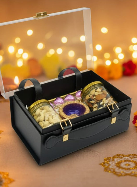 Black Suitcase Gift Box - 11